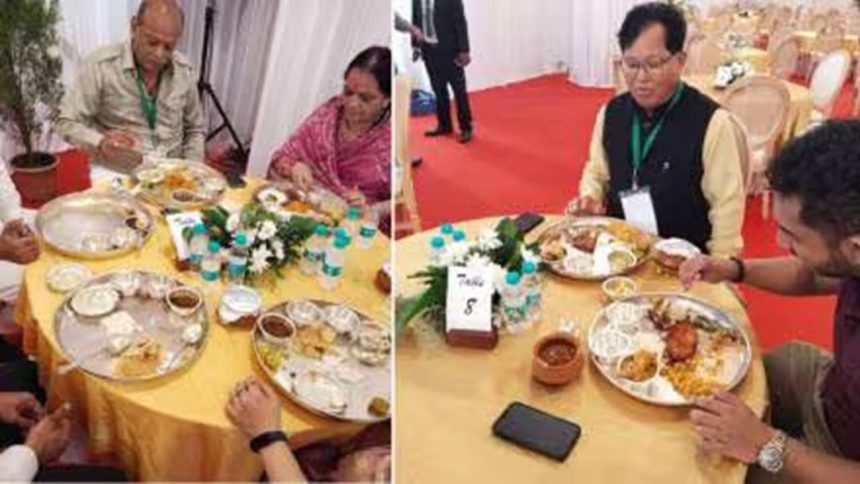 ‘Extravagant spending’: Fadnavis govt faces Opposition’s ire after meals served in silver plates at Mumbai event