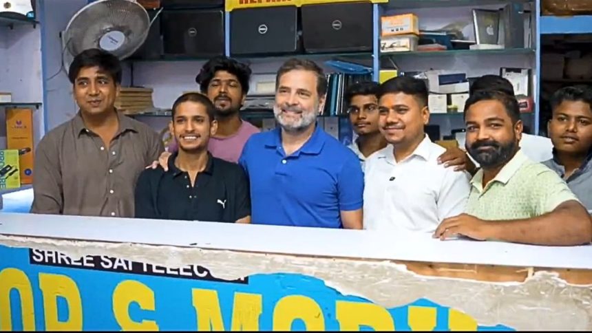 ‘Manufactured in China, assembled in India’: Rahul Gandhi slams PM Modi’s ‘Make in India’ push