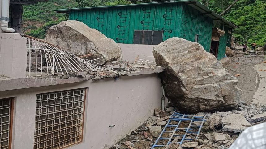 Uttarakhand weather update: Orange alert for heavy rain in two districts; massive landslide in Devprayag injures two, cuts off villages