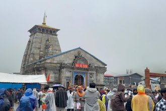 Despite rain and weather challenges, devotees throng Kedarnath shrine in Sawan month; season’s footfall crosses 14 lakh mark