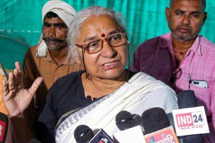 BJP MPs protest parliament panel calling Medha Patkar, meeting cut short