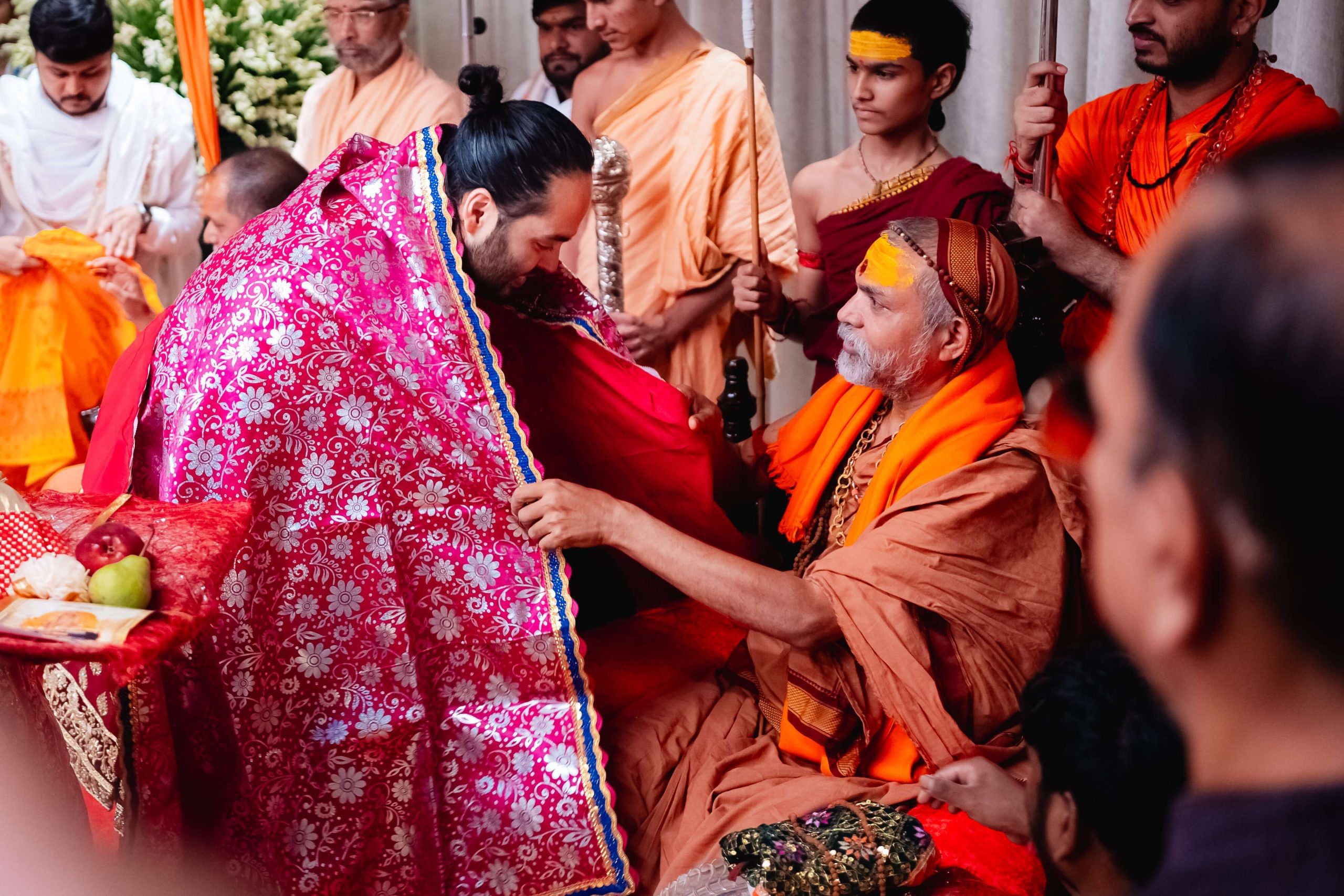 A year since the wedding that put India on the global map: Anant Ambani and Radhika Merchant’s enduring union 11 SBJR AR Aashirwad13th 0356 scaled