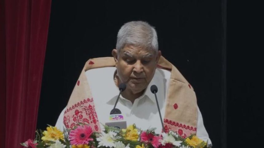 Strength of nation lies in originality of its thought: Vice President Jagdeep Dhankar