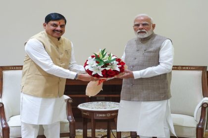 Madhya Pradesh CM Dr. Mohan Yadav meets PM Modi in Delhi, discusses several issues