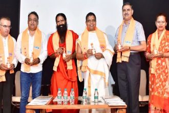 Dant Kanti Gandush Oil Pulling is a lost tradition of Ayurveda: Swami Ramdev says as he unveils Patanjali’s new product