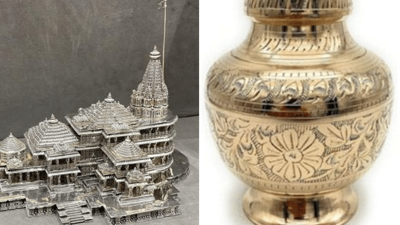 PM Narendra Modi gifts silver replica of Ayodhya temple, kalash to Prime Minister of Trinidad and Tobago Kamla Persad-Bissessar