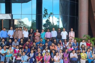 Educational tour of Bapu Tower Museum conducted for the students of B D College