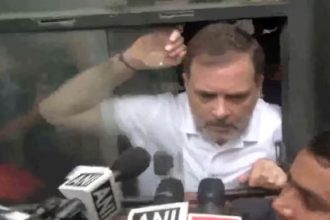 LoP Rahul Gandhi detained by Delhi Police during Bihar SIR protest march