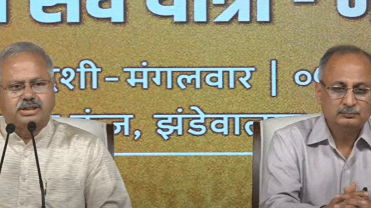 RSS Centenary celebrations: Sunil Ambekar conducts press conference on preparations