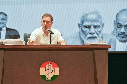 ‘Irresponsible and shameless’: BJP slams Rahul Gandhi’s poll fraud allegations