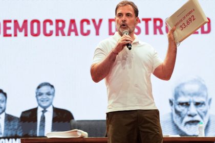 SIR ‘institutionalised chori’; EC colluding with BJP to carry out ‘vote theft’: Rahul Gandhi