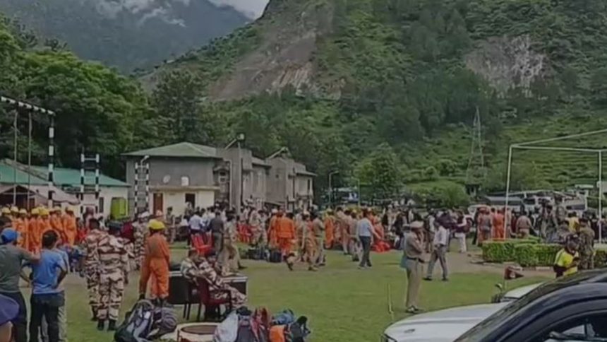 Uttarakhand cloudburst: Army ramps up rescue operations in Dharali region