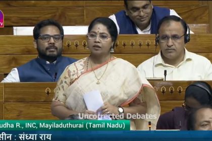 Congress MP R Sudha’s gold chain snatched in Delhi’s Chanakyapuri