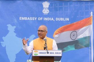 Indian Embassy in Dublin, Ireland celebrates India’s Independence Day amid community support