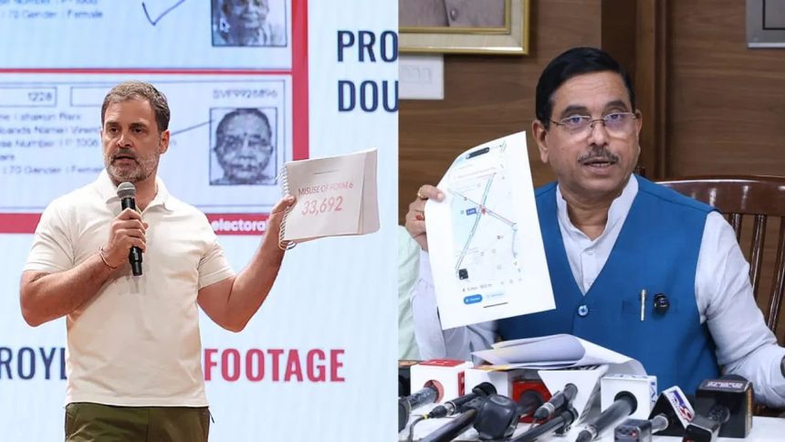 ‘Shop of lies’: Pralhad Joshi counters Rahul Gandhi’s remarks on Election Commission