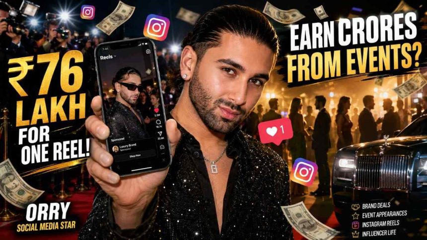 Orry Reveals Massive Earnings: Got ₹76 Lakh for a Single Reel, Says Events Bring Even More Income 1 orry