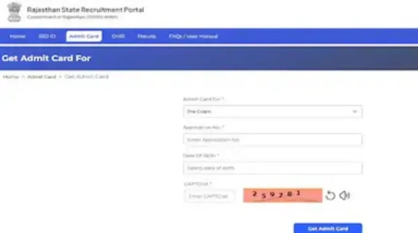 RPSC 2nd Grade Admit Card 2026 Released, Recruitment Exam for 10,537 Posts from July 12; Here’s How to Download 1 RPSC2ndGradeAdmitCard2026Released